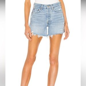 AGOLDE Parker Long Denim Jean Short - Sz 28